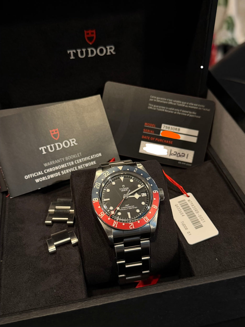 Tudor Black Bay Pepsi M79830RB 2021