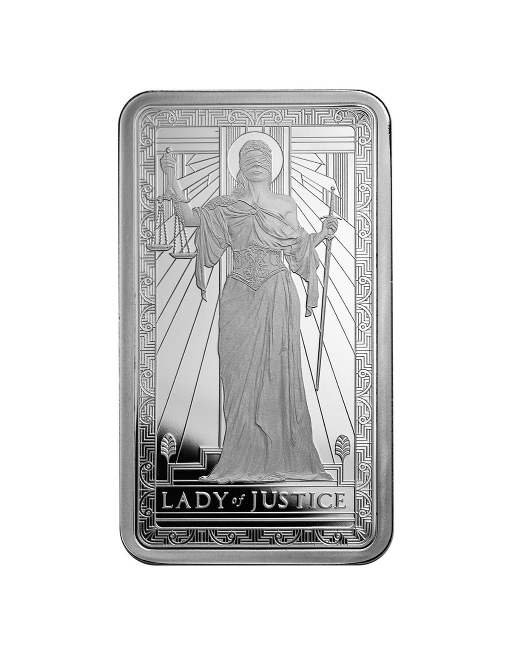 10oz Pamp Lady of Justice Sealed